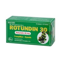 Rotundin 30mg khapharco (h/100 viên)