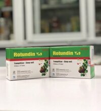 Rotundin Tw3  Thuốc an thần gây ngủ hộp 10 vỉ x 10 viên