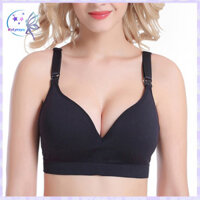 Rotyroya-phụ nữ mềm mại cho con bú bà bầu Push Up Bra cho con bú Áo ngực cho con bú