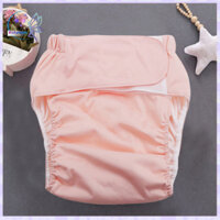 Rotyroya- Quần lót tã vải dành cho người lớn có thể điều chỉnh có thể tái sử dụng để đái dầm không kiểm soát