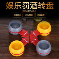 Roulette Nga cho KTV: Bàn xoay trò chơi uống rượu, phụ kiện giải trí - nâng cao, đồ chơi bàn bar, spinner uống rượu 250219