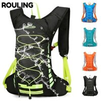 ROULING Ba lô cưỡi ngựa leo núi , Ba lô đi xe đạp có thể gập lại siêu nhẹ, Túi du lịch du lịch chống nước di động chống mài mòn dung tích lớn Daypack