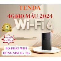 ROUTER , BỘ PHÁT WIFI DI ĐỘNG 4G TENDA 4G180 V40 WIFI 6 CHÍNH HÃNG