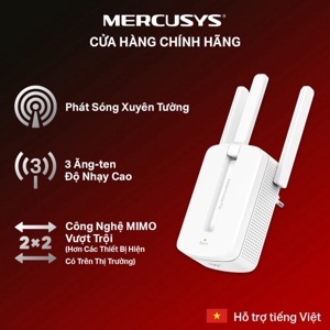 Router - Bộ phát wifi Mercusys MW300RE 300Mbps