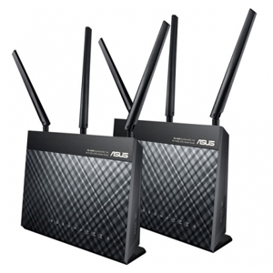 Router - Bộ phát wifi Mesh Asus RT-AC68U - 2 pack