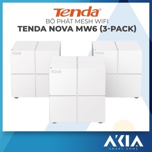 Router - Bộ phát wifi Mesh Tenda Nova MW6 - 3 pack