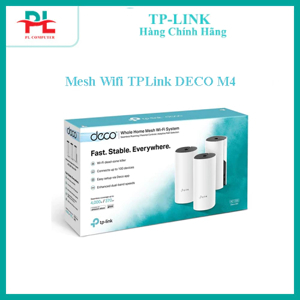 Router - Bộ phát wifi Mesh TP-Link Deco M4 - 2 Pack