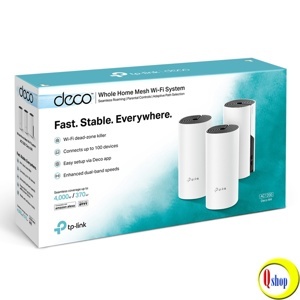 Router - Bộ phát wifi Mesh TP-Link Deco M4 - 3 Pack