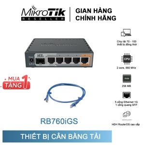 Router - Bộ phát wifi Mikrotik RB760iGS