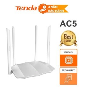 Router - Bộ phát wifi Tenda AC5 AC1200