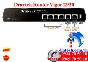 Router Cáp Quang Draytek Vigor 2920