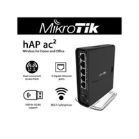 Router Mikrotik hAP ac2, cân bằng tải phát wifi 2 băng tần