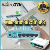 🔰Router Mikrotik RB750-Gr3 (hEX) Chính hãng RB750Gr3