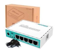 Router MikroTik RB750Gr3 (hEX) Thiết bị cân bằng tải -chịu tải 80 - 100 user (CŨ)