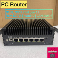 Router pfsense, mikrotik, openwrt, opnsense. CPU N100, N305 Ram 8G ddr5 nvme 128G