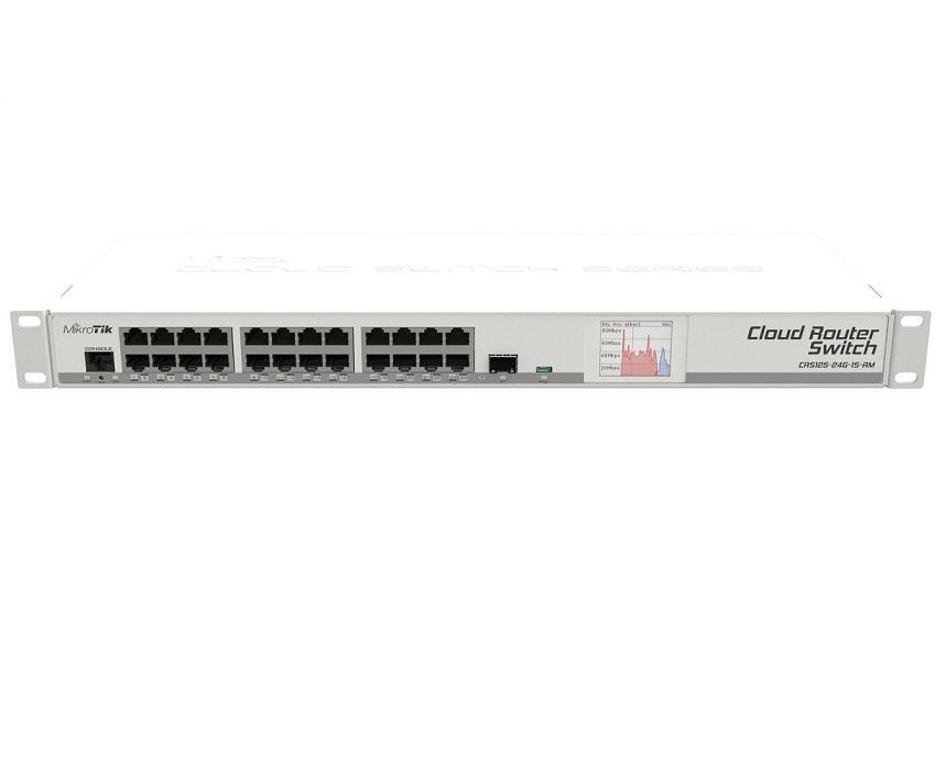 Router Switch Mikrotik CRS125-24G-1S-RM