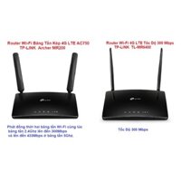 Router WiFi  4G LTE  ( Archer MR200 , TL-MR6400 ) TP-LINK (Đen)