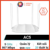 ROUTER WIFI BĂNG TẦN KÉP AC1200 TENDA-AC5