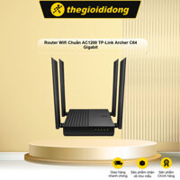 Router Wifi Chuẩn AC1200 TP-Link Archer C64 Gigabit