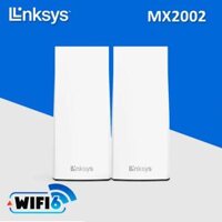 Router WiFi Dual-Band Mesh WiFi 6 LINKSYS Velop MX2001  MX2002  MX2003, Chuẩn WiFi AX, Tốc độ 3000Mbps - Hàng chính hãng - 2-pack