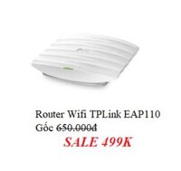Router Wifi TPLink EAP110
