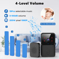 ROVF Chuông cửa camera 2 chiều kết nối chuông cửa cảm biến thông minh không dây đàm thoại âm thanh