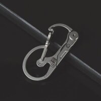 ROVYVON - Titanium Keychain Carabiner Utility U4