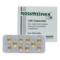 Rowatinex điều trị khó tiểu, nhiễm trùng đường tiết niệu