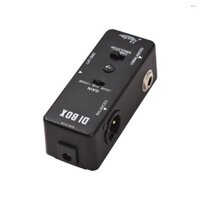 Rowin DI Box Bàn đạp đàn Guitar Hiệu ứng Mini Bàn đạp DI Box Biến dạng siêu thấp cho bàn đạp hiệu ứng đàn Guitar điện Cân bằng và không cân bằng DC 9V 6.35mm Giao diện đầu vào / đầu ra