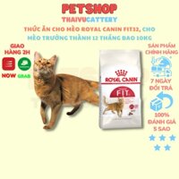 Royal Canin Fit 32 Thức ăn cho mèo bao 10 kg nhập Pháp chính hãng-Thaivucattery