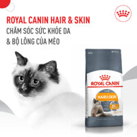 Royal Canin Hair and Skin Care 400g thức ăn cho mèo trưởng thành hạt khô dưỡng lông sản xuất tại pháp