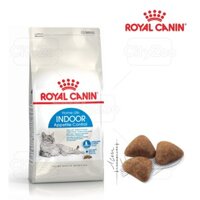 Royal Canin Indoor 2kg - Thức ăn hạt dành cho mèo trưởng thành trên 12 tháng tuổi ít vận động