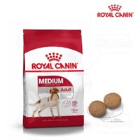 ROYAL CANIN MEDIUM ADULT THỨC ĂN HẠT CHO GIỐNG CHÓ TRUNG BÌNH TRƯỞNG THÀNH 11-25KG TÚI 1KG