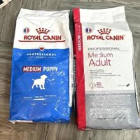 ROYAL CANIN MEDIUM PUPPY VÀ ADULT Thức ăn cho chó giống vừa bao 16kg