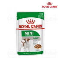 ROYAL CANIN MINI ADULT WET - THỨC ĂN ƯỚT CHO CHÓ NHỎ CON TRÊN 10 THÁNG TUỔI 12 X 85G