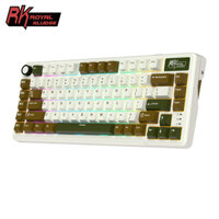 Royal Kludge RK L75 Palm Green 85 Key Diy Tri-Mode RGB Bàn phím cơ không dây Bluetooth 2.4G