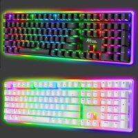 ✉☽ROYAL KLUDGE RK918 | Bàn phím cơ chuyên game LED RGB và viền sinh động Full size 108