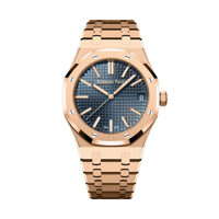 Royal Oak Selfwinding Pink Gold “Bleu Nuit Nuage 50” Dial