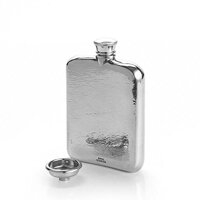 Royal Selangor Hand Finished Generic Collection Pewter Hip Flask (130ml) Gift