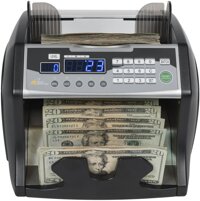 Royal Sovereign High-Speed Bill Counter, Counterfeit Detection (UV, MG, IR), Front Load (RBC-1003BK)