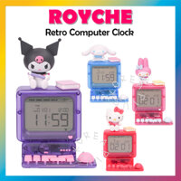 [Royche] Đồng hồ máy tính Sanrio Retro (Kitty Mymelody Cinnamoroll Kuromi)