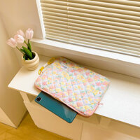 [Roysports.vn] 11 / 13 / 15 Trong Túi Đựng Máy Tính Quilted Túi Bảo Vệ Laptop Hoa Cho Học Sinh