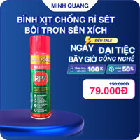 Rp7  Selleys 350g XỊN- Bình Xịt Chống Rỉ Sét, Bôi Trơn Sên Xích Xe Đạp, Động Cơ, Dưỡng Sên Xe Máy