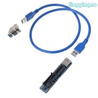 Rr Thêm vào thẻ PCI cho Express USB 3 0 Adapter Raiser Extender PCIE Riser Card USB 3 0 PCI-E PCI E Riser X1 sang X4 Khe cắm
