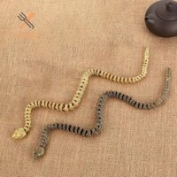 Rrlnmd Đồng 3D Di Chuyển Được Khớp Ba Chiều Cổ Đồng Hổ Mang Tượng Trang Trí Các Bức Tượng Lớn Đồng Để Bàn Trang Trí MỚI