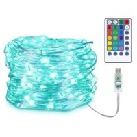 rs Fairy String Lights Multi Color Christmas Lights Remote 33Ft 100 LEDs Waterproof Firefly Twinkle Lights-198-123LifeVN