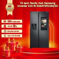 RS64T5F01B4/SV - Tủ lạnh Family Hub Samsung Inverter 616 lít RS64T5F01B4/SV