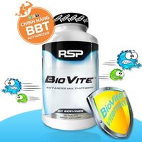 RSP BioVite – Vitamin tổng hợp bổ sung khoáng chất tăng đề kháng (180V)