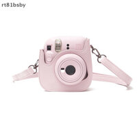 Rt Cho Instax Mini 12 Vỏ Máy Ảnh Da PU Mềm Bảo Vệ Túi Trave Cho Phim Fujifilm Túi Máy Ảnh Có Dây Đeo Vai VN