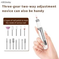 Rt Điện Sơn Móng Tay Mũi Khoan Móng Tay Chuyên Nghiệp Mài Đánh Bóng Loại Bỏ Da Chết Nghệ Thuật Chà Nhám Tập Tin Bút Máy Làm Móng VN